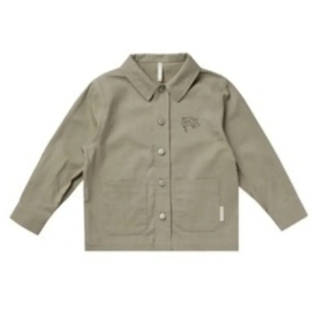 Rylee + Cru Enzo shirt in fern size 18-24M - Picture 1 of 1